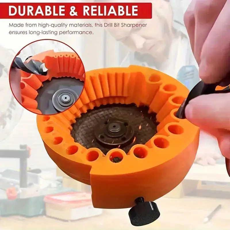 🔥OFERTA 1+1!🔥Drillex™ – Dispozitiv Profesional de Ascuțit Burghie