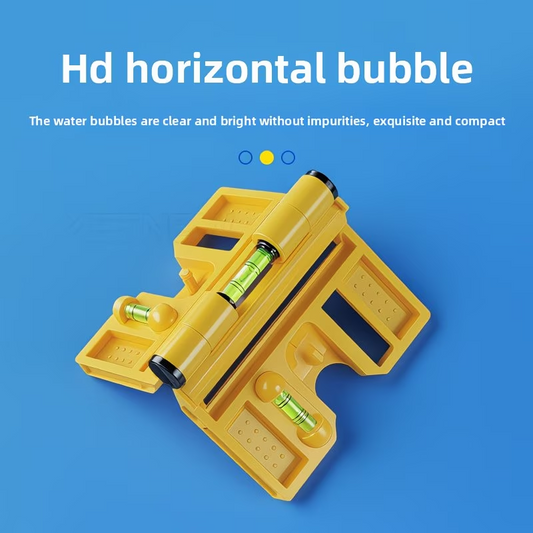 Levelix™ - Nivela Pliabila Multifunctionala cu 3 Bule de Precizie