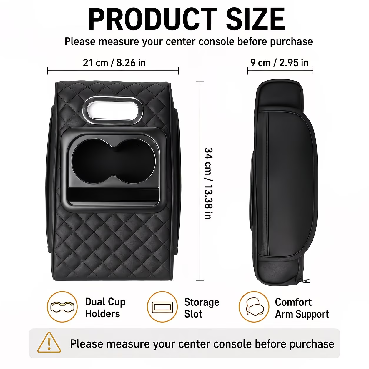 Carizi™ - Organizator Multifunctional pentru Consola Centrala a Masinii