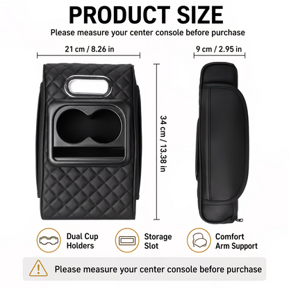 Carizi™ - Organizator Multifunctional pentru Consola Centrala a Masinii
