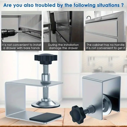 Clambo™ - Set Cleme Fixare Sertare, Unelte Profesionale Tamplarie
