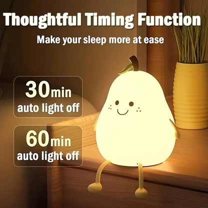 PearGlow™ - Lampa de Noapte in Forma de Para cu Lumini de Diferite Culori