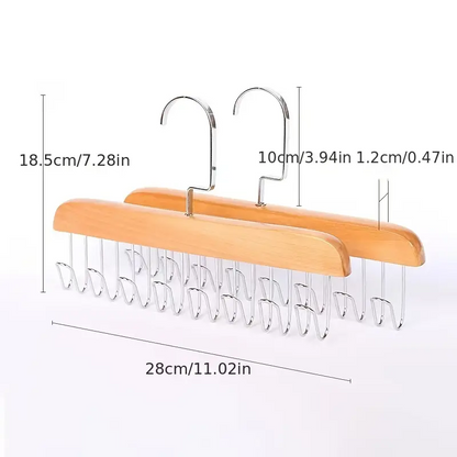 🔥Oferta 1+2🔥Umerase cu 8 carlige pentru Cravata,Curea si sutien (Comanzi 1 si primesti 3)