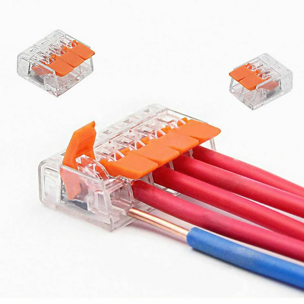 Set 75 bucati Conectori electrici rapizi cu parghie – Montaj sigur si eficient