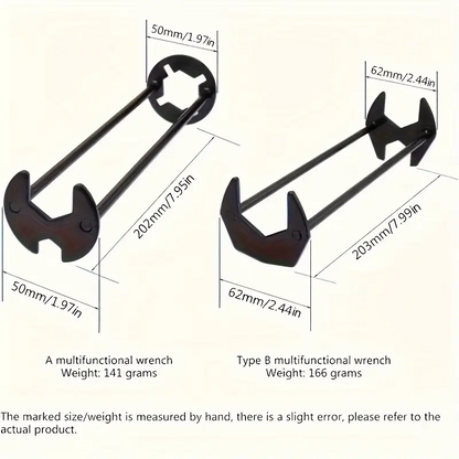 FlexiWrench™ - Set Chei Multifunctionale pentru Montaj si Reparatii Sanitare