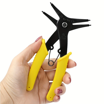 GripFix™ - Cleste Multifunctional 2-in-1 pentru Sigurante si Inel Elastic