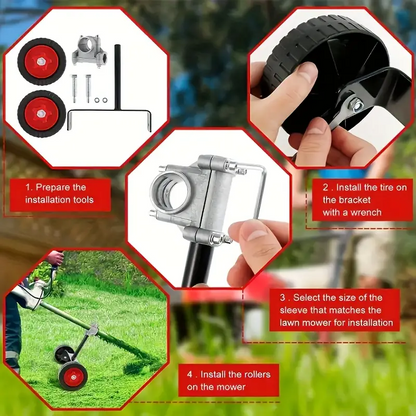 TERRACUT PRO™ – Kit de Suport Mobil pentru Masina de Tuns Iarba