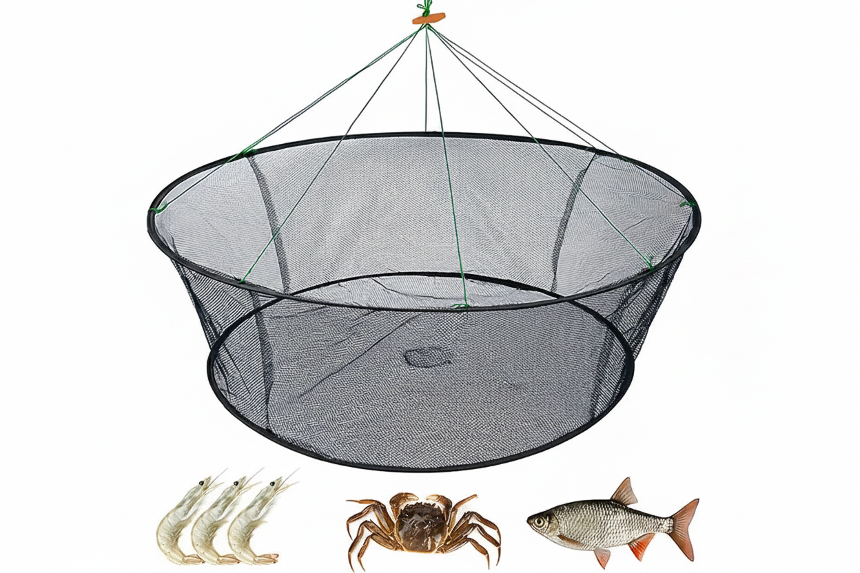 CatchMaster™ - Plasa de Pescuit Pliabila Profesionala