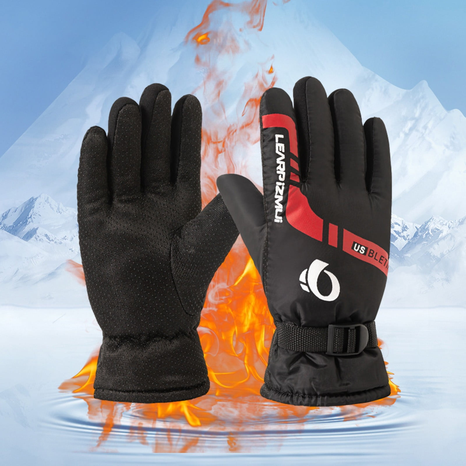 ThermoGrip™ - Manusi captusite, groase si antiderapante pentru ciclism si activitati in aer liber
