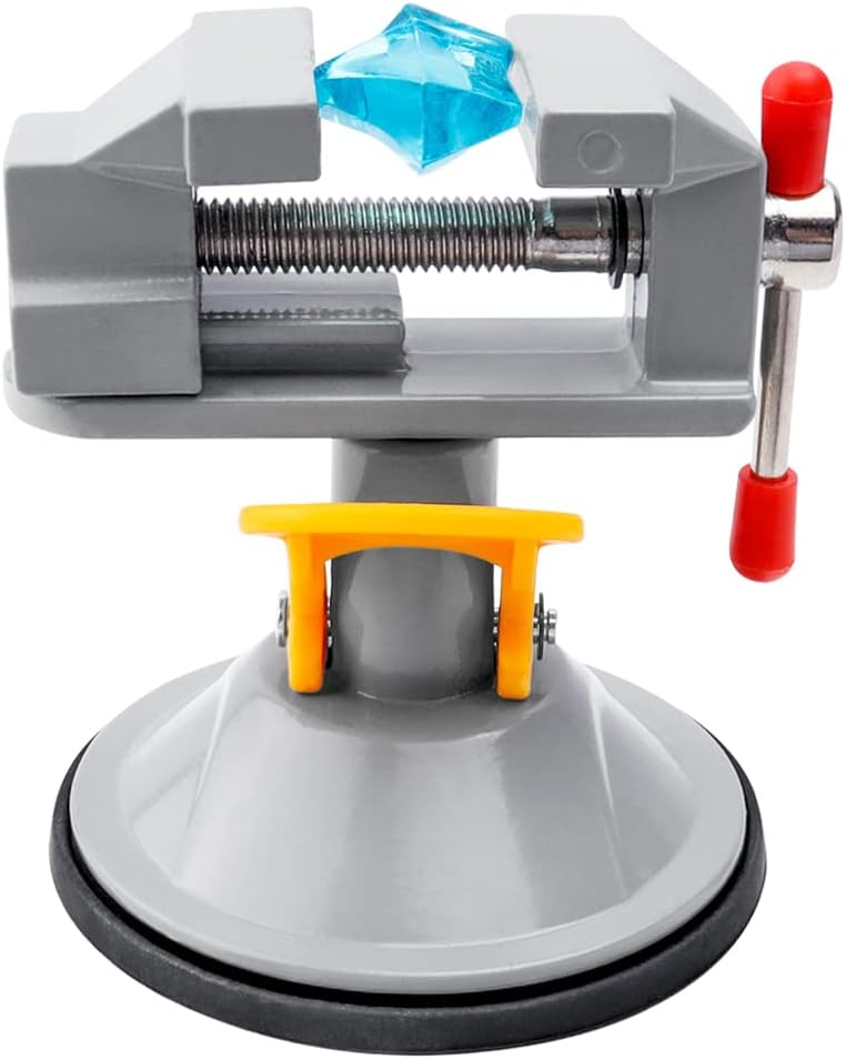 ClampMini™ - Menghina de Precizie Rotativa 360° cu Ventuza