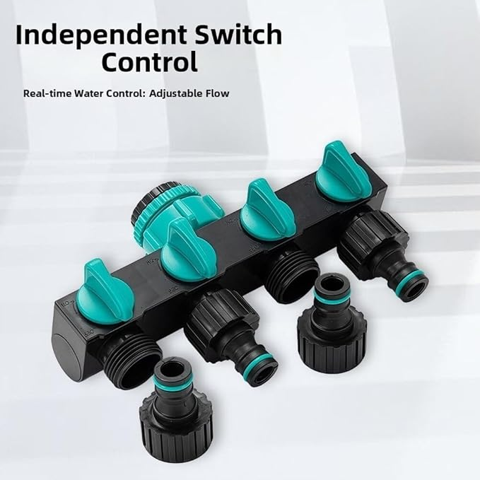 Zenko™ - Distribuitor 4 Cai Pentru Furtun De Gradina
