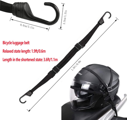 🔥OFERTA 1+1🔥HookCycle™ - Curele de Fixare Reglabile cu Carlige pentru Motocicleta si Bicicleta