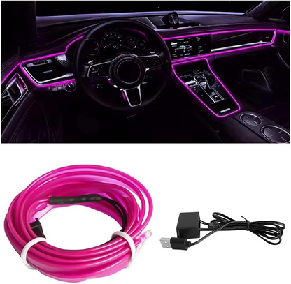 Banda LED Interioara pentru Masini (5m)