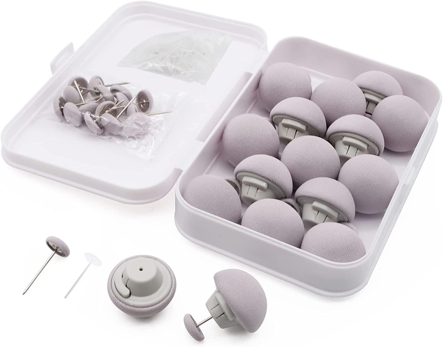 Cleme pentru plapuma Tip Ciuperca (Set 12 Bucati)