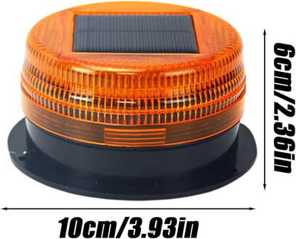 FlashSolar™ – Lumina de avertizare cu LED intermitent alimentata solar