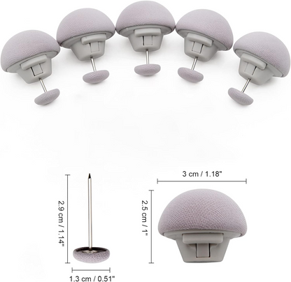 Cleme pentru plapuma Tip Ciuperca (Set 12 Bucati)