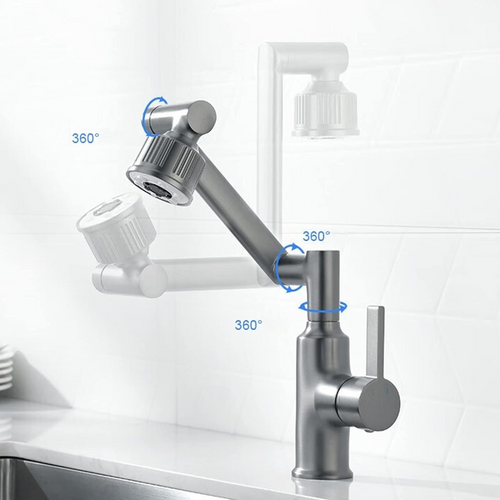 Robinet de Bucatarie cu Rotire la 360°