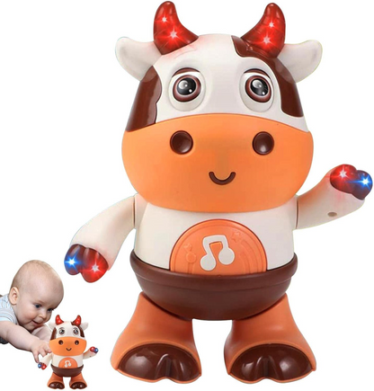 🔥OFERTA 1+1🔥JoyMoo™ - Vacuta Dansatoare cu Lumina si Muzica