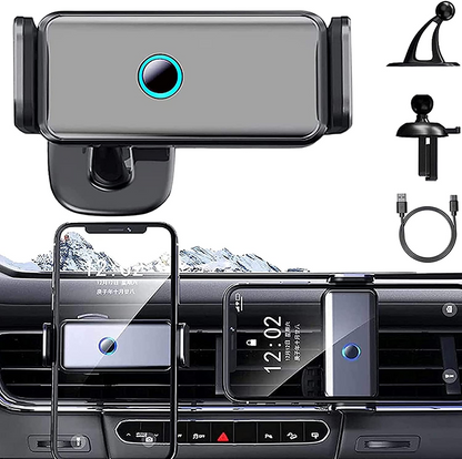 Suport de Telefon Auto cu Inchidere Automata🔥1+1! Comanzi 1 si Primesti 2 🔥