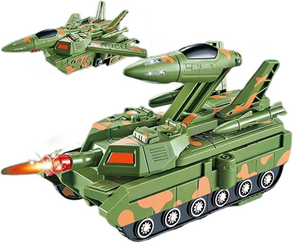 TankJet™ - Tanc de Lupta Transformabil cu Elicopter si Efecte Luminoase