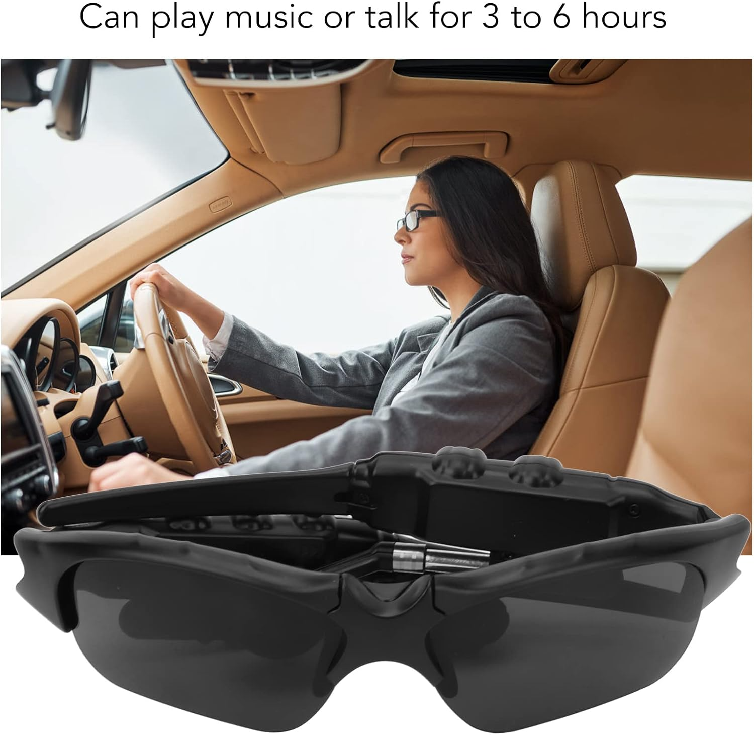 🔥Oferta 1+1!🔥SunnyBeats™ Ochelari de soare cu Bluetooth