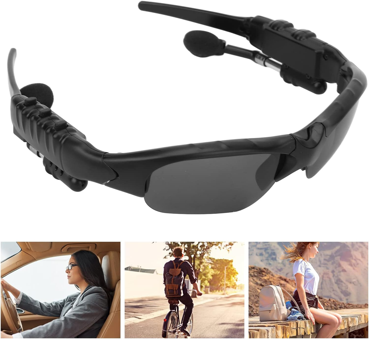 🔥Oferta 1+1!🔥SunnyBeats™ Ochelari de soare cu Bluetooth
