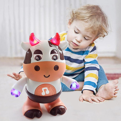 🔥OFERTA 1+1🔥JoyMoo™ - Vacuta Dansatoare cu Lumina si Muzica