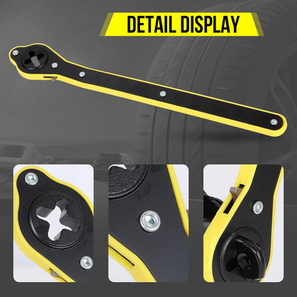 🔥OFERTA 1+1!🔥Cheie cu clichet pentru cric auto