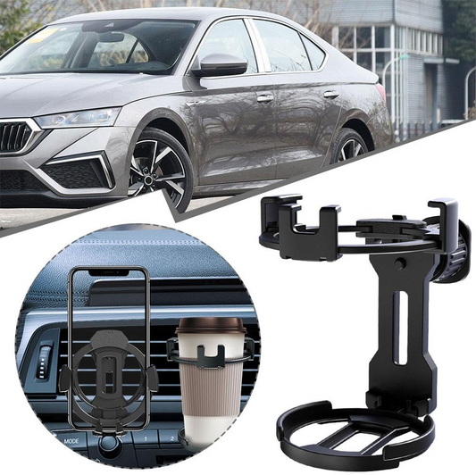 Carbuddy™ - Suport Auto 2-în-1 pentru Pahar si Telefon