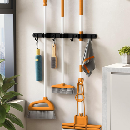 Organizator de perete cu 3 Suporturi si 4 Carlige