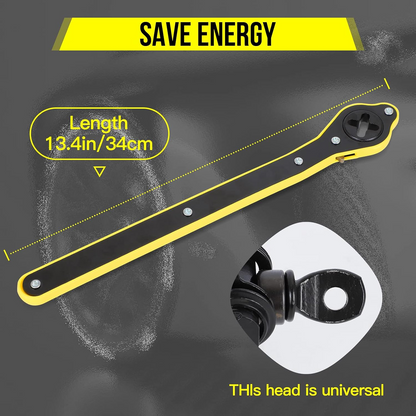 🔥OFERTA 1+1!🔥Cheie cu clichet pentru cric auto
