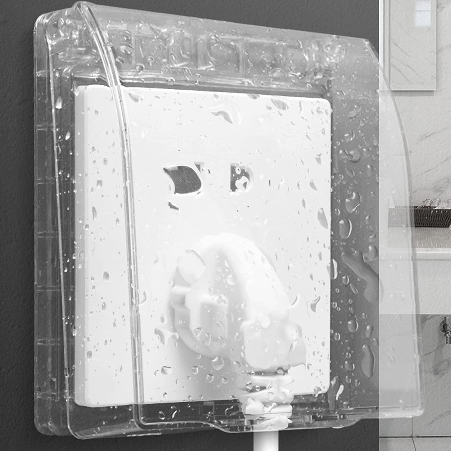 Cutie Transparenta Impermeabila pentru Prize (5 Bucati)