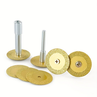 BladePro™ – Set Discuri Diamantate Sinterizate 40mm cu Ax de Fixare (Set 3 Bucati)