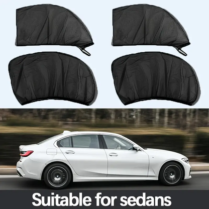 AutoGuard™ - Set de 4 Plase Anti-Tantari pentru Geamurile Laterale ale Masinii
