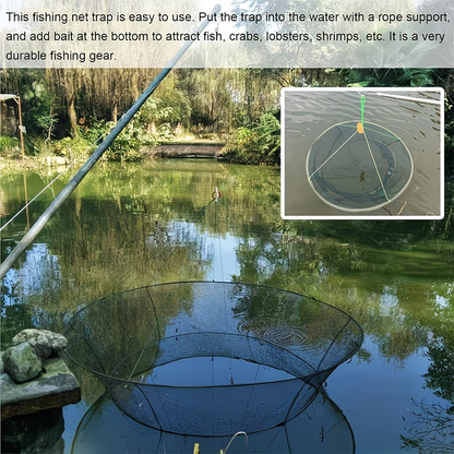 CatchMaster™ - Plasa de Pescuit Pliabila Profesionala