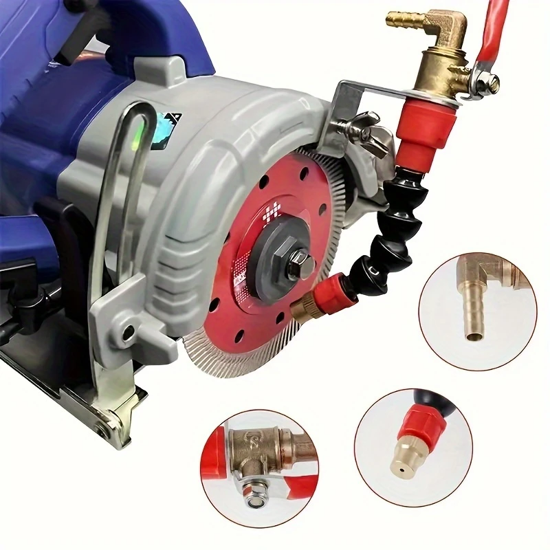 DustFlow™ - Sistem Universal de Reducere a Prafului pentru Masini de Taiat si Polizoare