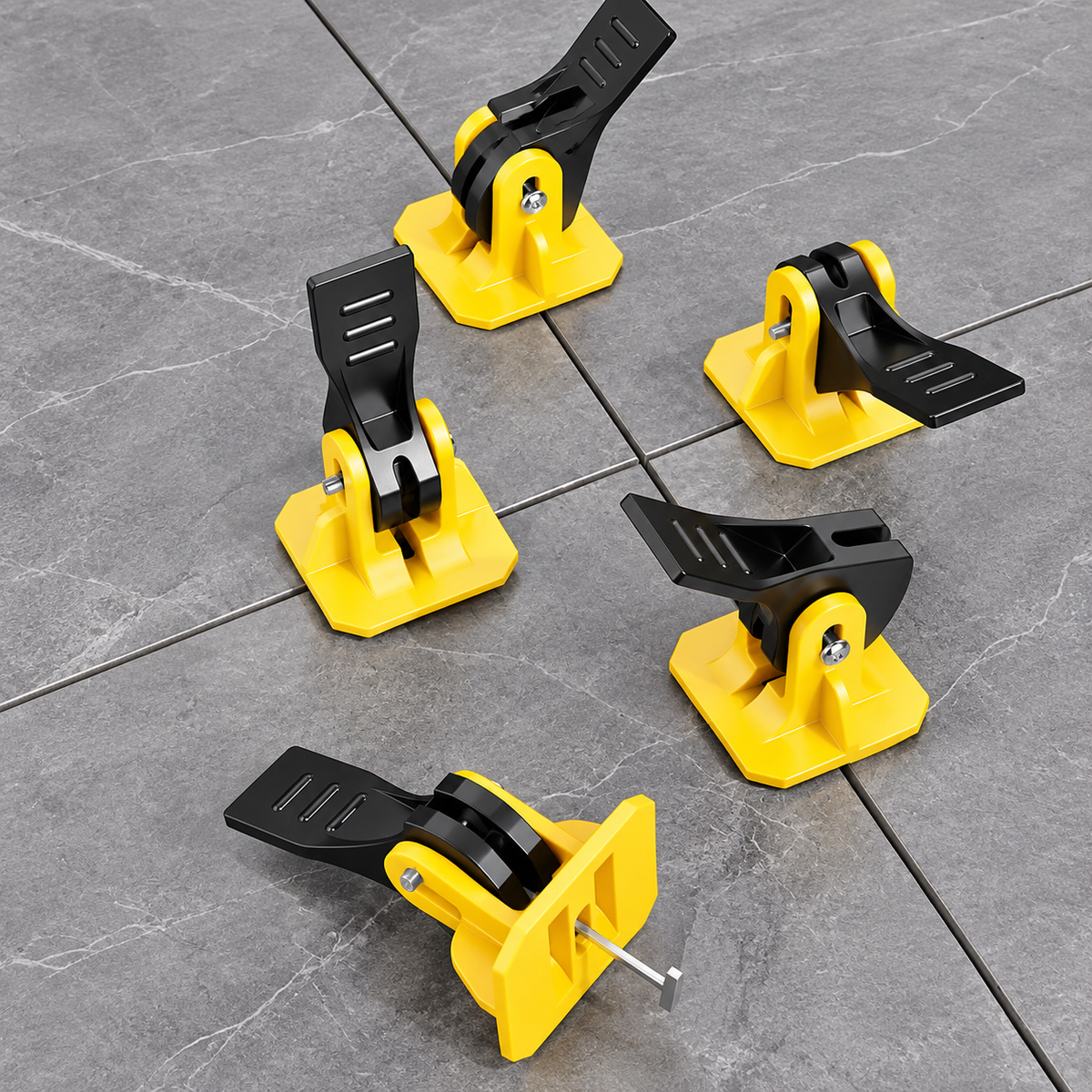 NIVELIX™ Sistem Reutilizabil pentru Nivelarea Placilor (50 buc)
