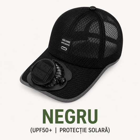 AeroCap™ – Sapca cu Ventilator Integrat si Protectie UV