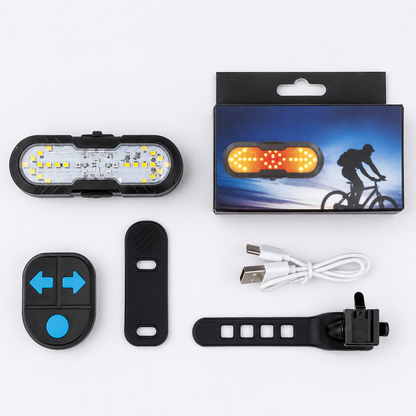 SignalRide™ - Stop Semnalizare LED cu Telecomanda pentru Bicicleta si Trotineta