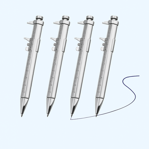 ToolPen™ - Set de 4 Pixuri Multifunctionale cu Functie de Subler
