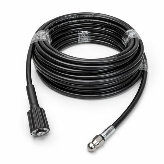 Hydroflex™ - Set Furtun Universal Presiune Inalta pentru Spalator Auto 10m (M22 + 1/4)