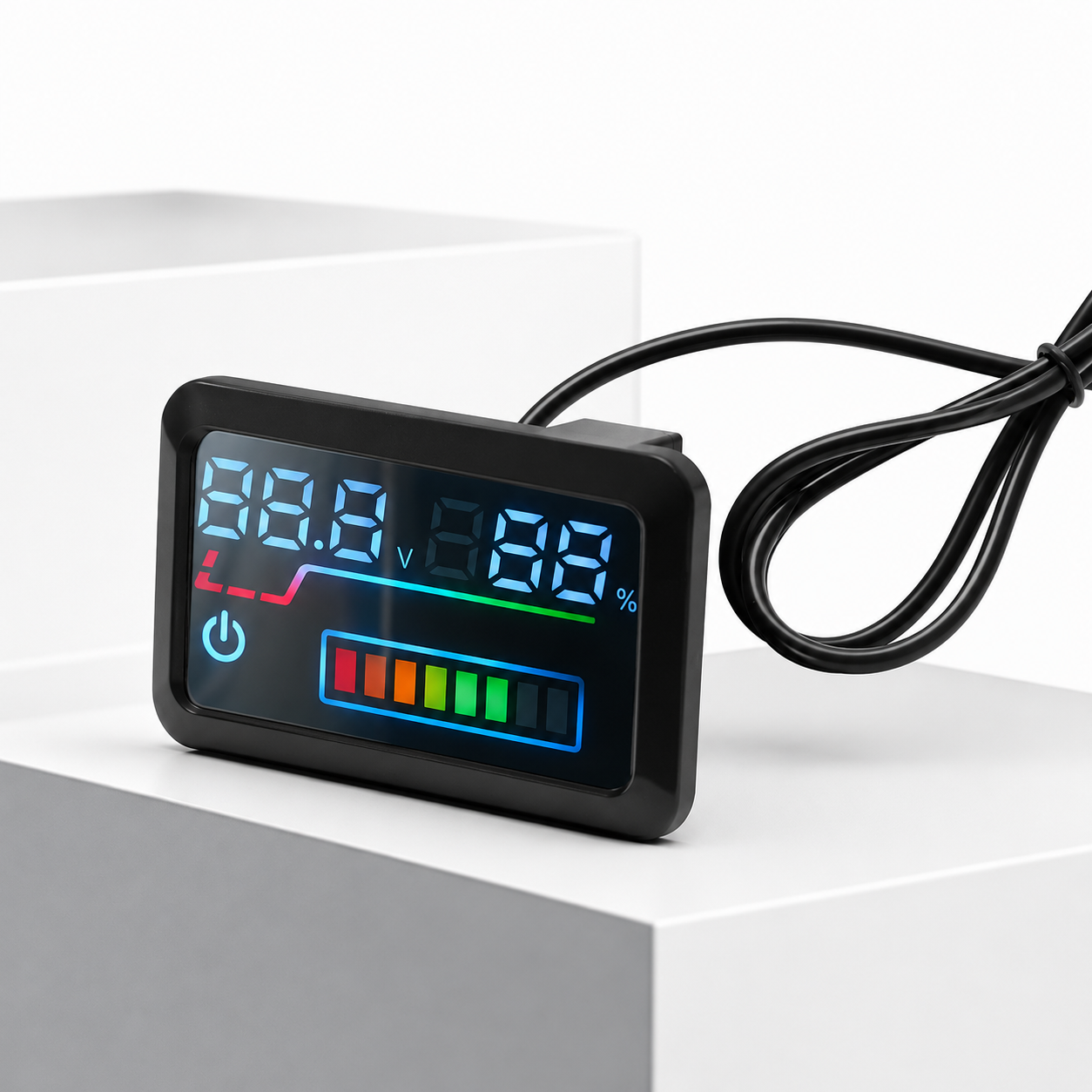 Voltaro™ – Afisaj Digital pentru Baterie Bicicleta si Trotineta Electrica