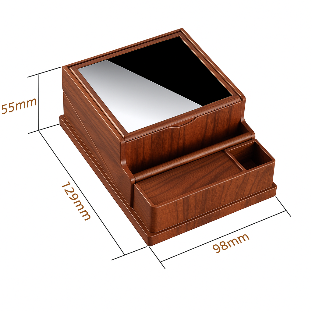 Woodora™ – Cutie Eleganta cu Mecanism Automat
