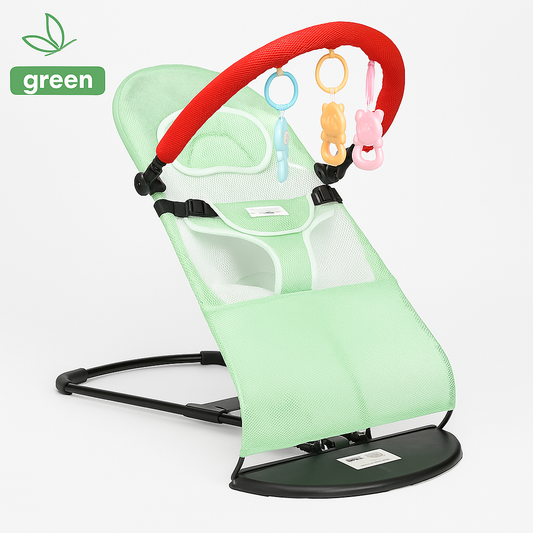 Lullio™ – Balansoar Ergonomic cu Miscare Naturala si Jucarii Interactive