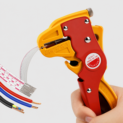 STRIPIX™ - Cleste Automat Multifunctional pentru Dezizolat si Taiat Cabluri