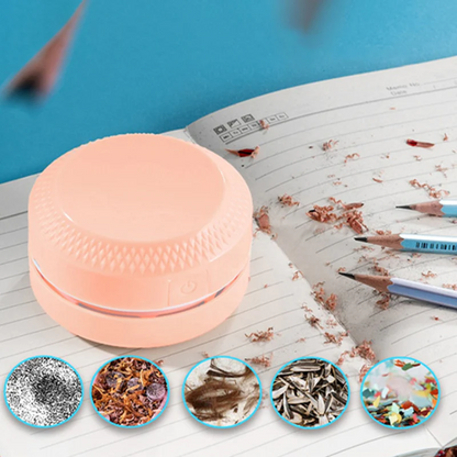 Mini Aspirator Portabil pentru Birou🔥Oferta 1+1! Comanzi 1 si Primesti 2🔥