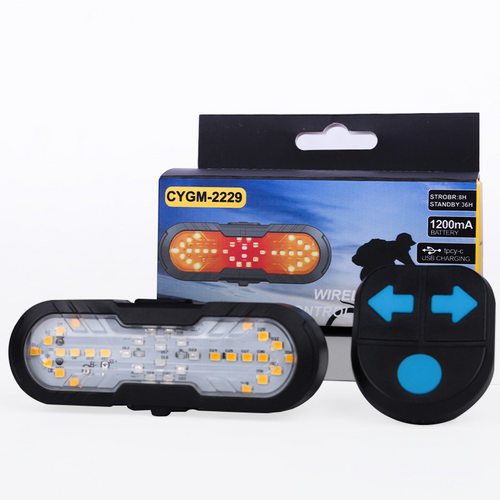 SignalRide™ - Stop Semnalizare LED cu Telecomanda pentru Bicicleta si Trotineta