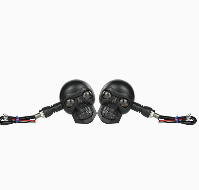 SKULLIX™ - Semnalizari LED Skull Pentru Motocicleta