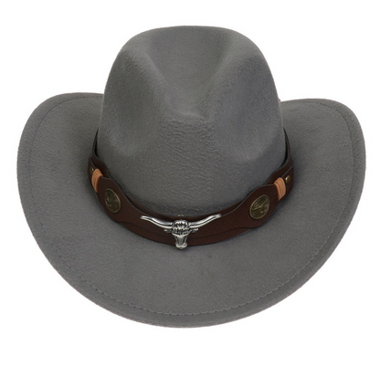 WildEdge™ - Palarie Cowboy Clasica cu Branita