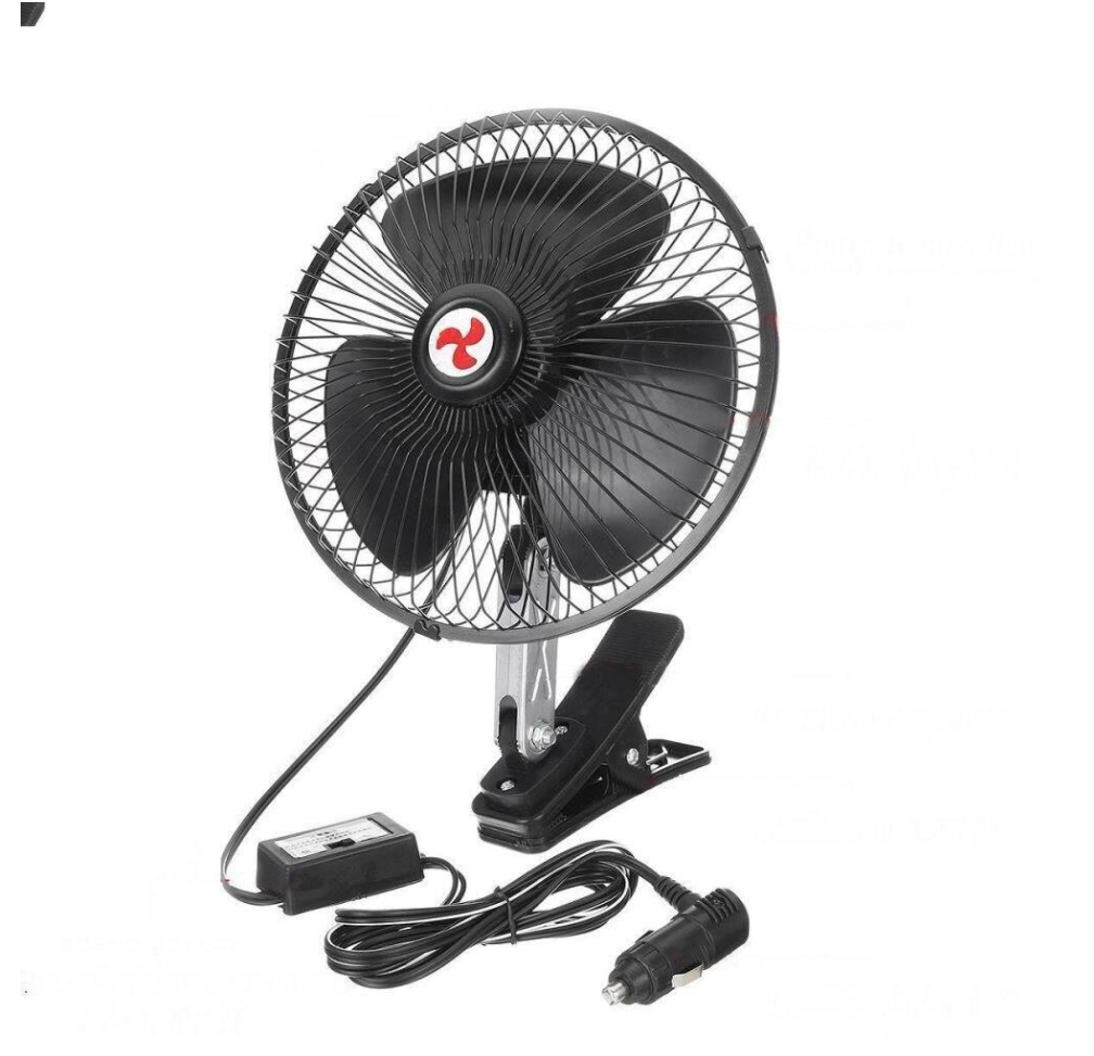 Aerovent™ - Ventilator cu prindere tip clema (8") 12v/24v